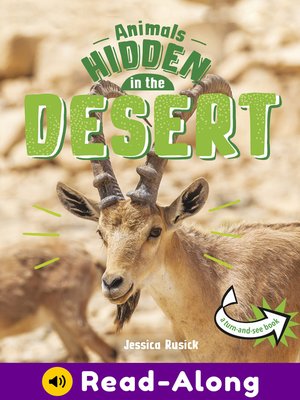 cover image of Animals Hidden in the Desert